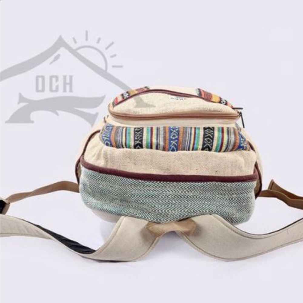 SOLD👍👍👍Hemp Backpack - Picture 4 of 5